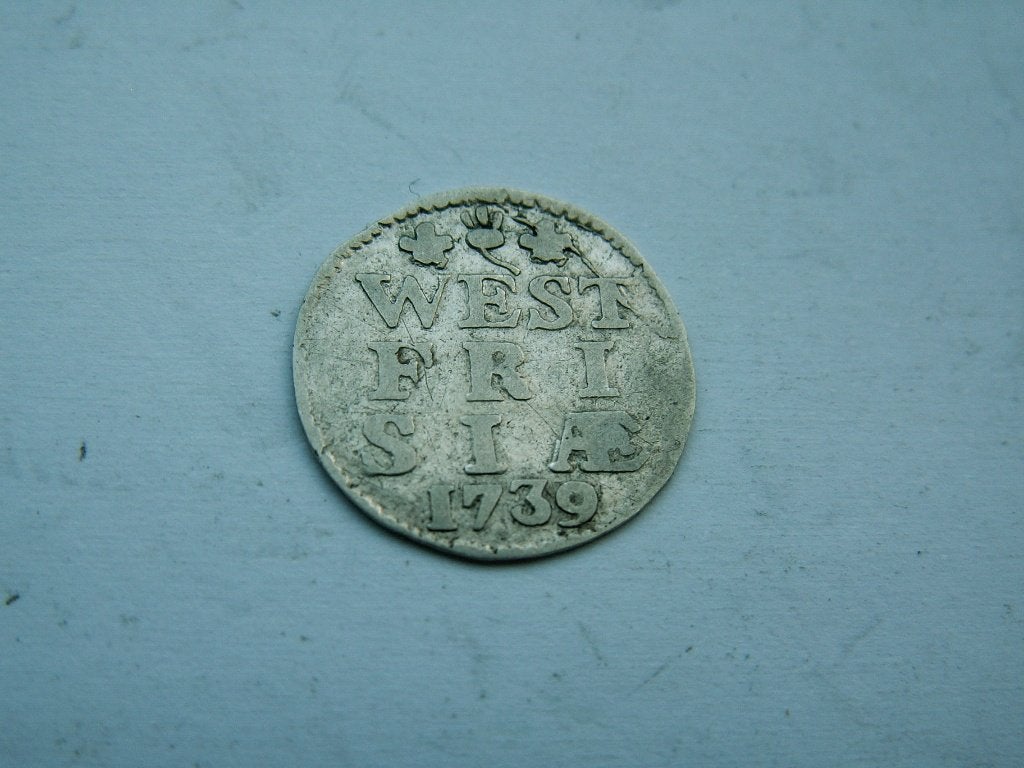 WEST FRIESLAND.  Bezemstuiver - 1739, Vóór koninkrijk, Verzenden, Zilver, Overige waardes