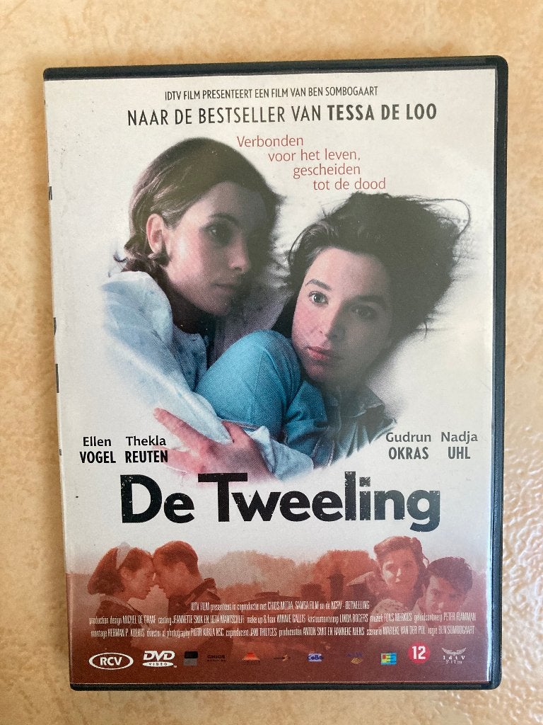 DVD film De Tweeling naar een boek van Tessa de Loo, Alle leeftijden, Overige genres, Zo goed als nieuw, Ophalen of Verzenden
