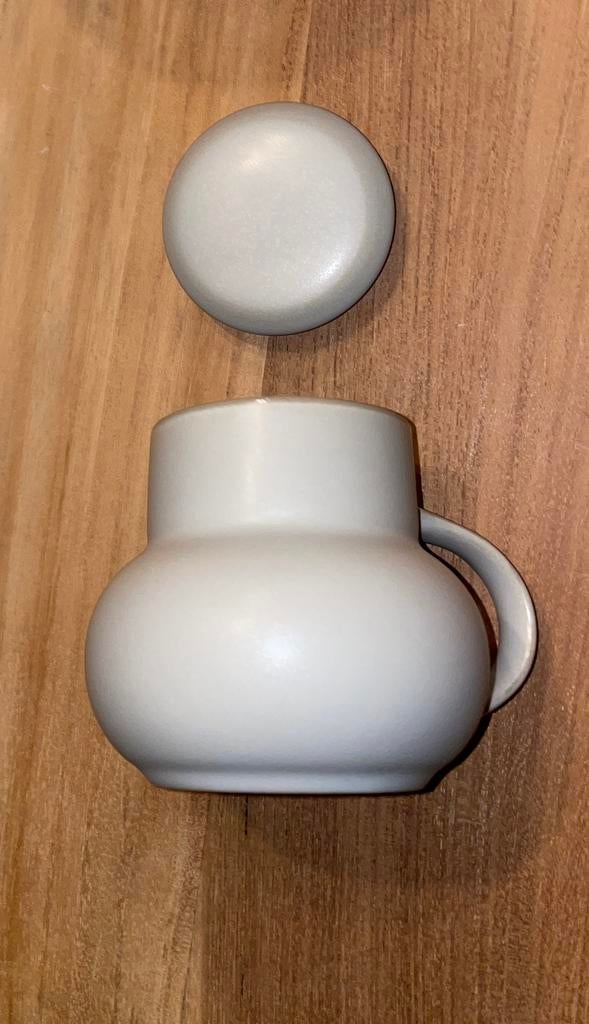HKliving keramische bubbel theemok M grijs, Ophalen of Verzenden, Nieuw