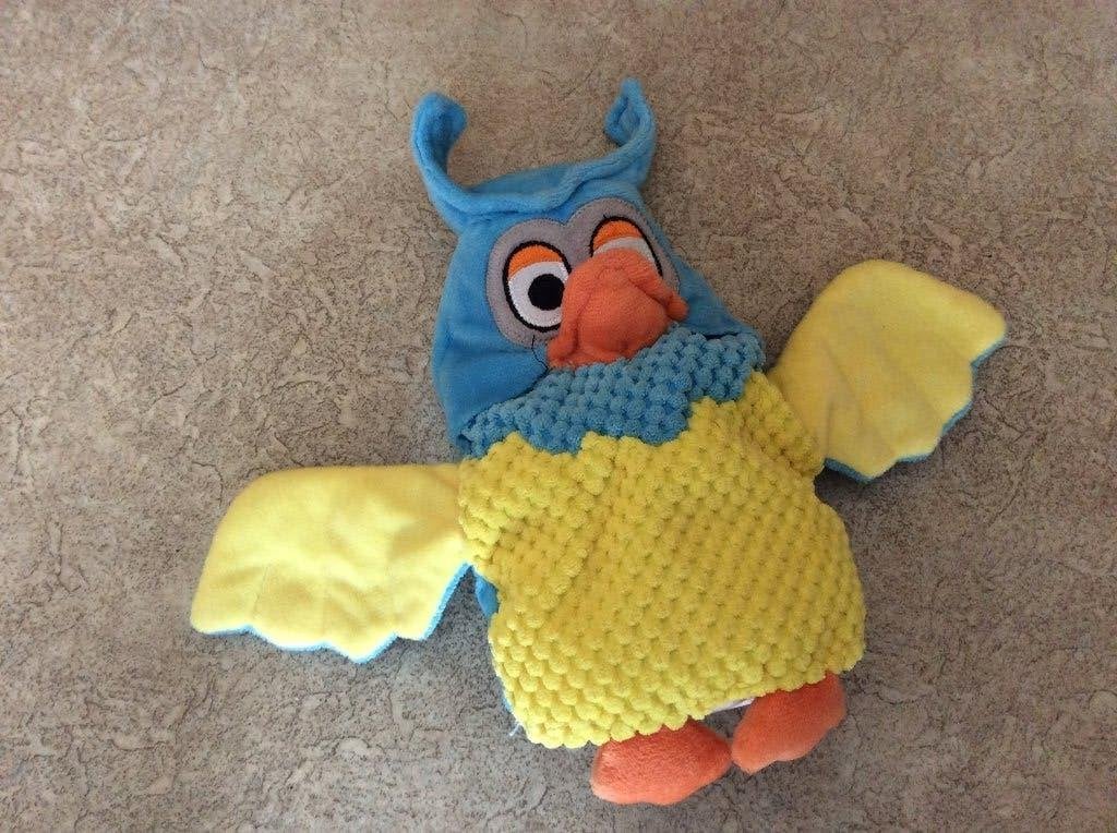 Meneer de Uil Fabeltjeskrant handpop. Rubinstein 2019 22 cm, Ophalen of Verzenden, Gebruikt, Overige typen