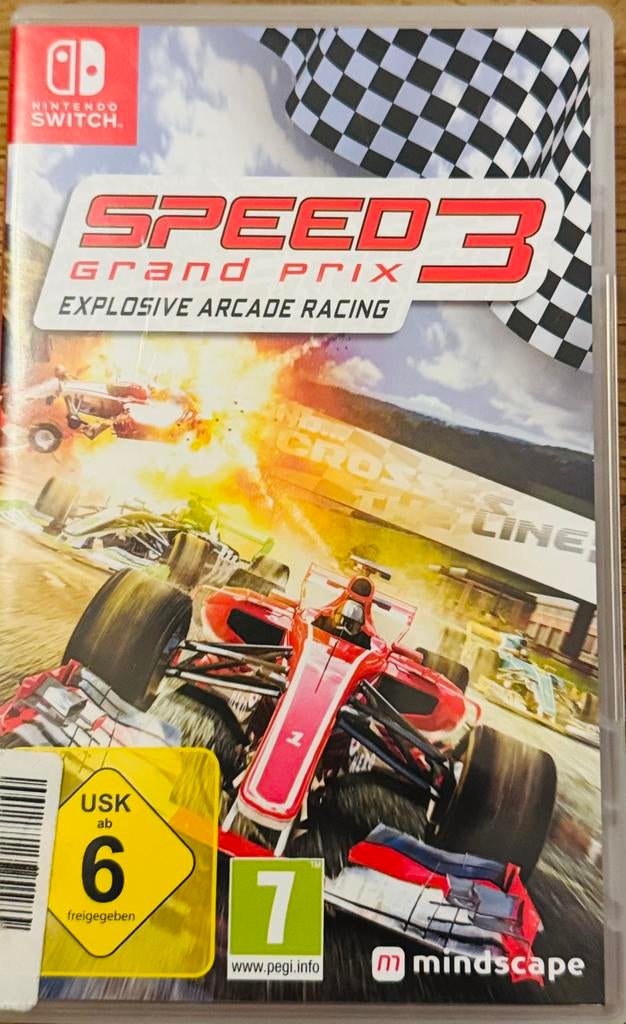Speed 3 grand prix Voor Nintendo Switch, Ophalen, Racen en Vliegen, Zo goed als nieuw, 3 spelers of meer
