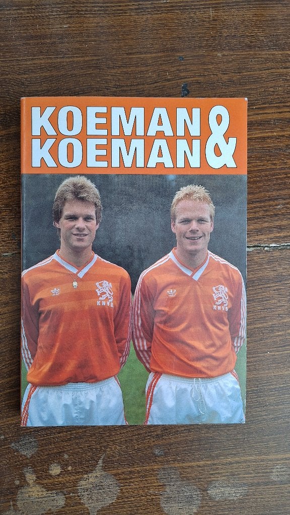 Koeman & Koeman gesigneerd boek - Ronald en Erwin, Ronald Koeman, Erwin Koeman, Balsport, Ophalen, Gelezen