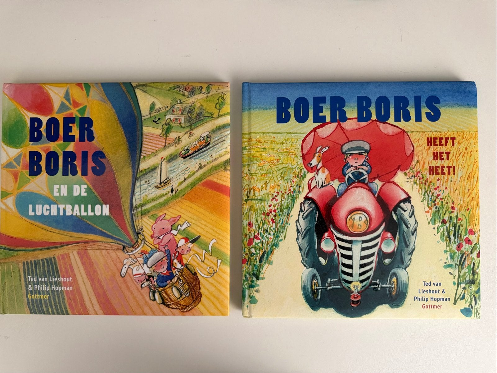 Boer Boris - 2 voorleesboeken: 'Boer Boris en de luchtballon, Boeken, Ophalen, Gelezen, 2 tot 3 jaar