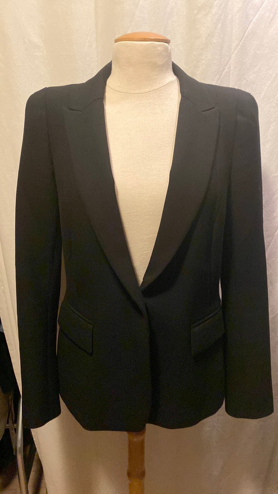 Prachtig zwart gevoerd colbert Gerard Darel. Maat 40, Kleding | Dames, Ophalen of Verzenden, Zo goed als nieuw, Maat 38/40 (M)