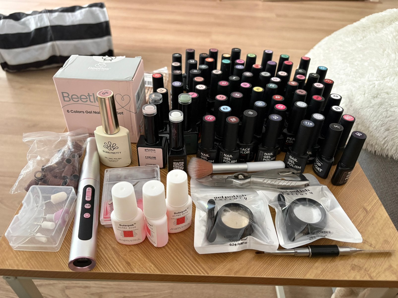 Gellak starterpacket, Ophalen of Verzenden, Zo goed als nieuw, Overige kleuren, Handen en Nagels