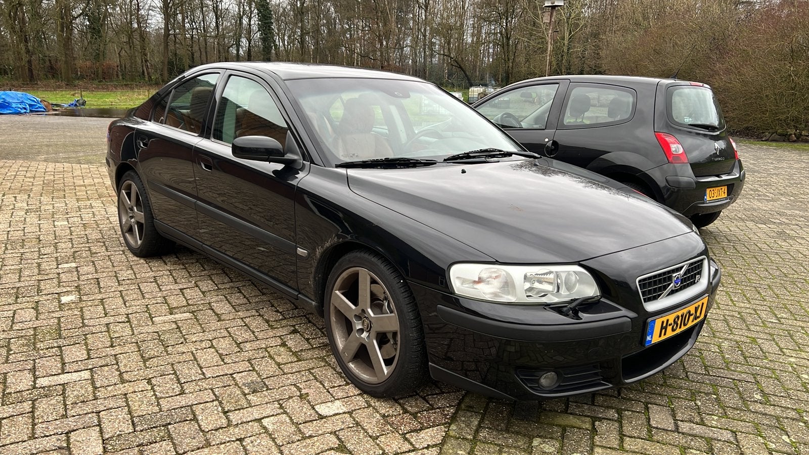 Volvo S60 2.5 R 2003 Zwart atacama space ball, Auto's, 1589 kg, S60, Handgeschakeld, Vierwielaandrijving