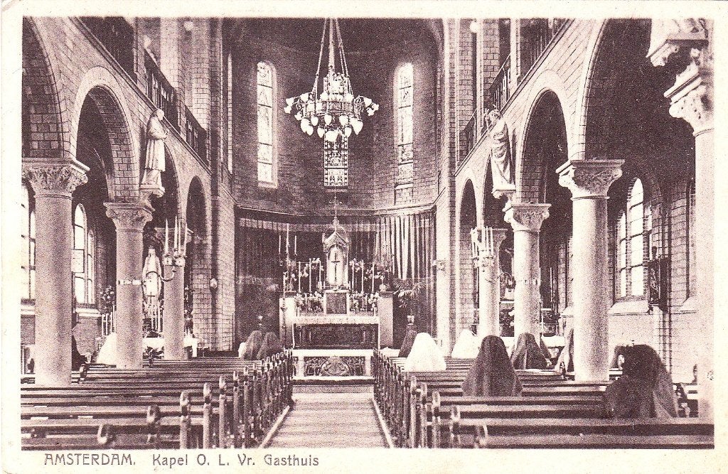 KAPEL O. L. Vr. GASTHUIS AMSTERDAM, Ophalen of Verzenden, Voor 1920, Noord-Brabant
