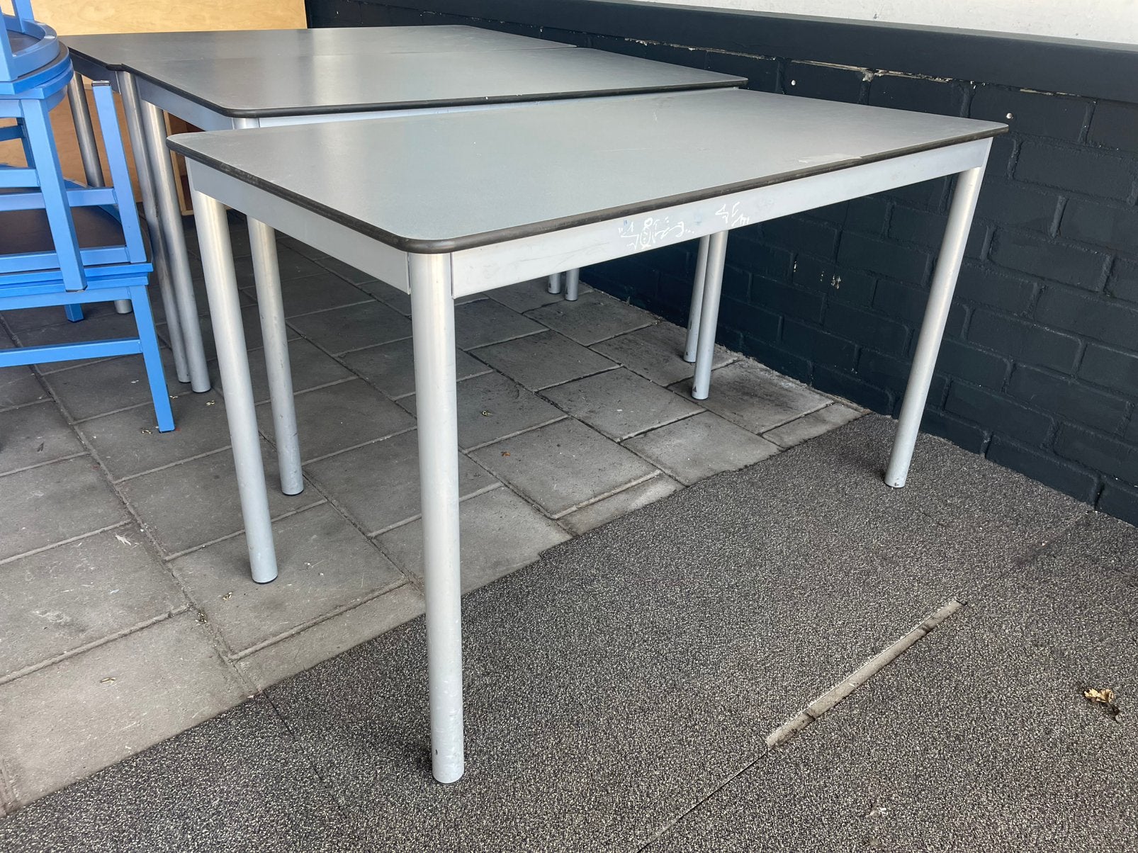 5x Kantinetafel, Huis en Inrichting, Bureaus, Ophalen, Gebruikt, X, X