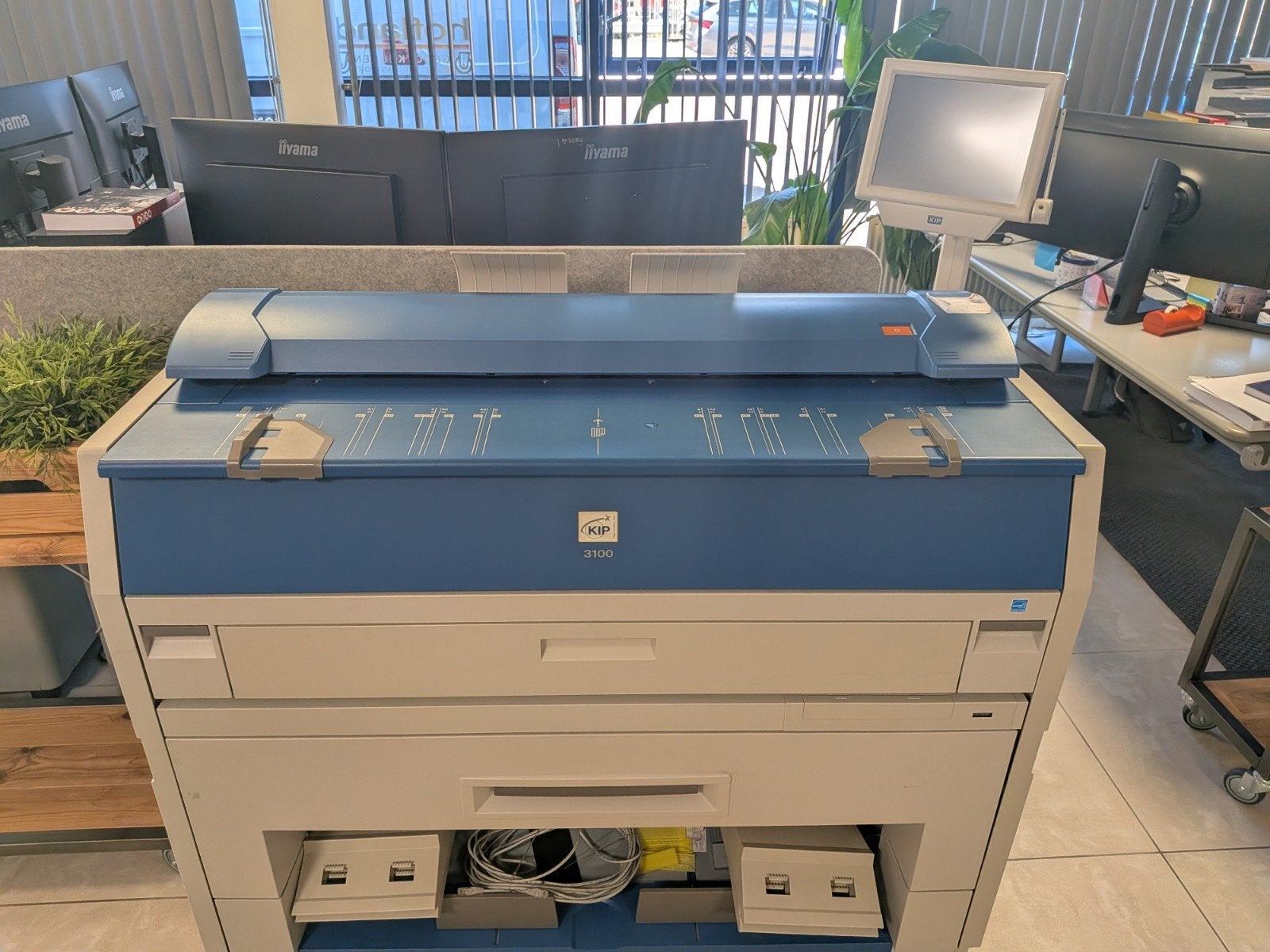 Konica Minolta KIP 3100 plotter mf printer, Computers en Software, Zwart-en-wit printen, Gebruikt, All-in-one, Konica Minolta