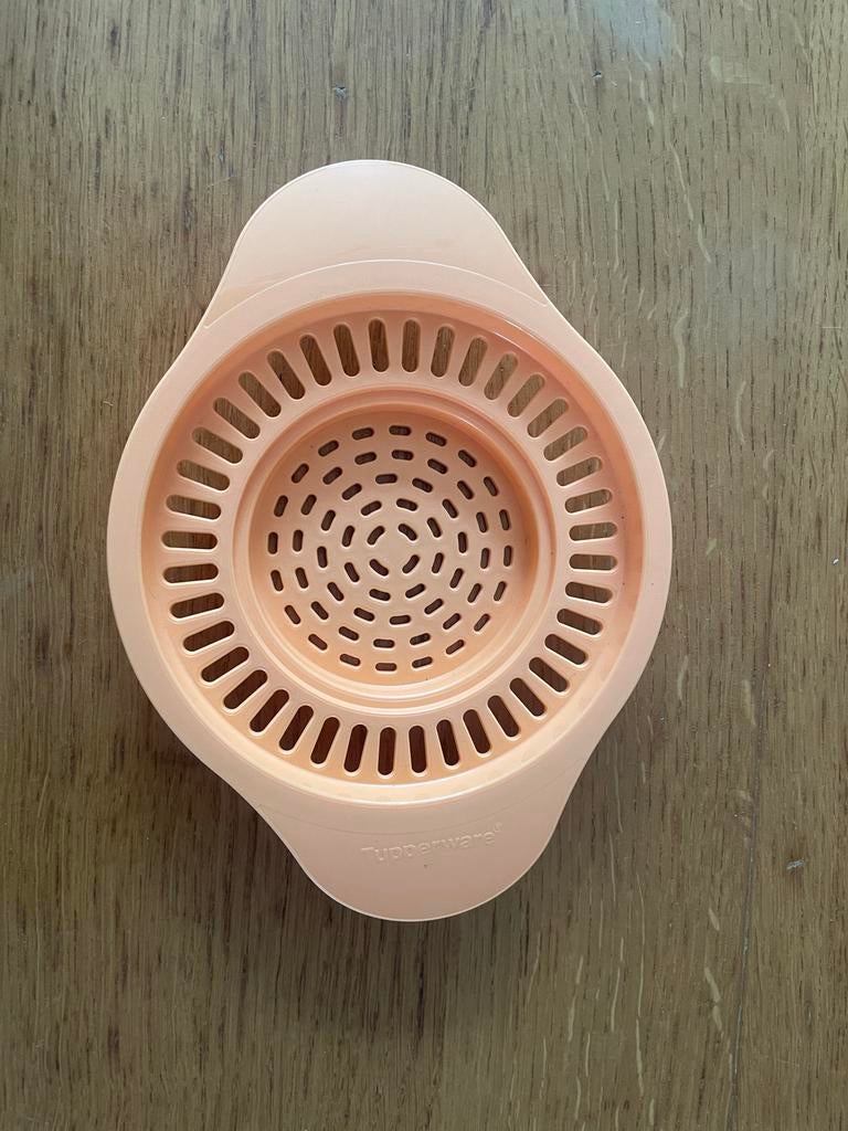 Tupperware gootsteen zeefje - Handig en Duurzaam, Ophalen of Verzenden, Nieuw, Crème, Overige typen
