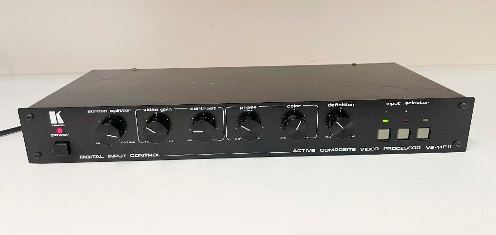 KRAMER VS-11E II Active Composite Video Processor, Audio, Tv en Foto, Videocamera's Analoog, 8mm, N, N, Ophalen of Verzenden