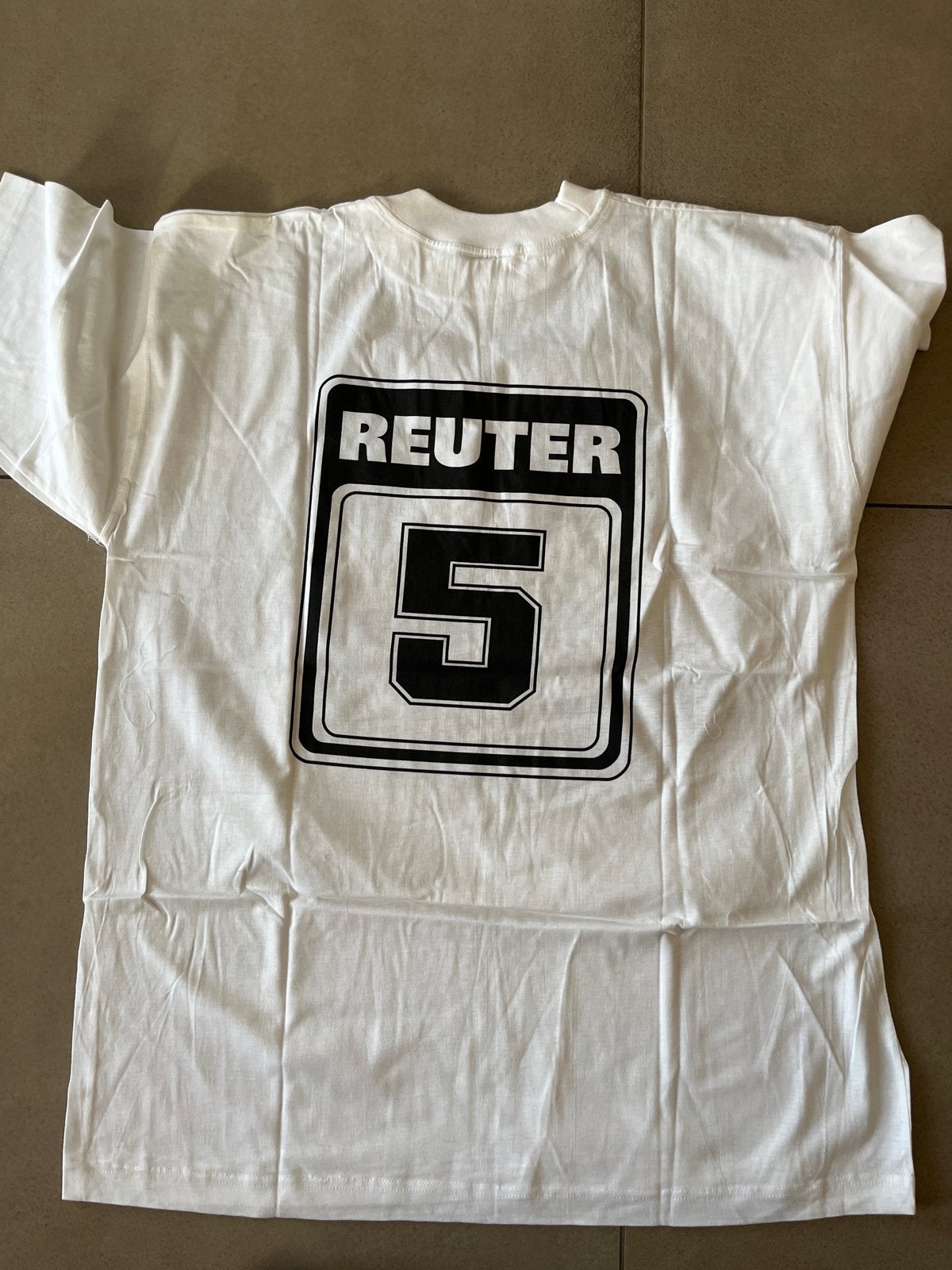 Manuel Reuter T-shirt Maat L - DTM Opel Calibra, Ophalen of Verzenden, Nieuw, Maat 52/54 (L), Wit
