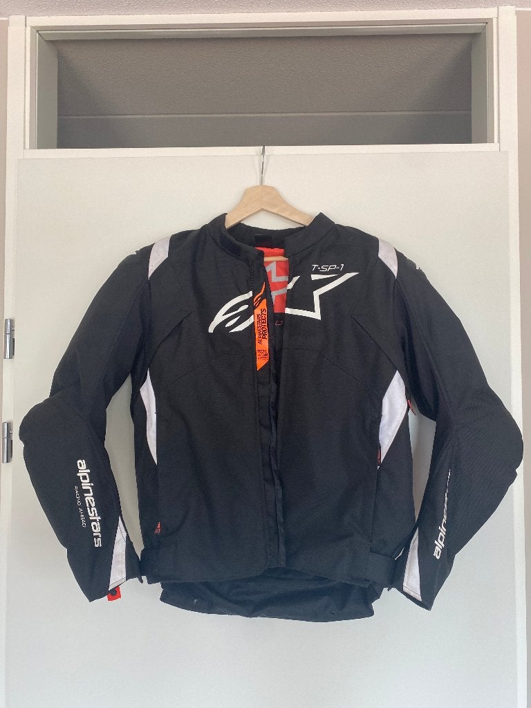 Alpinestars T-SP 1 V2 motorjas L + rug protector, Ophalen, Jas | textiel, Heren, Alpinestars