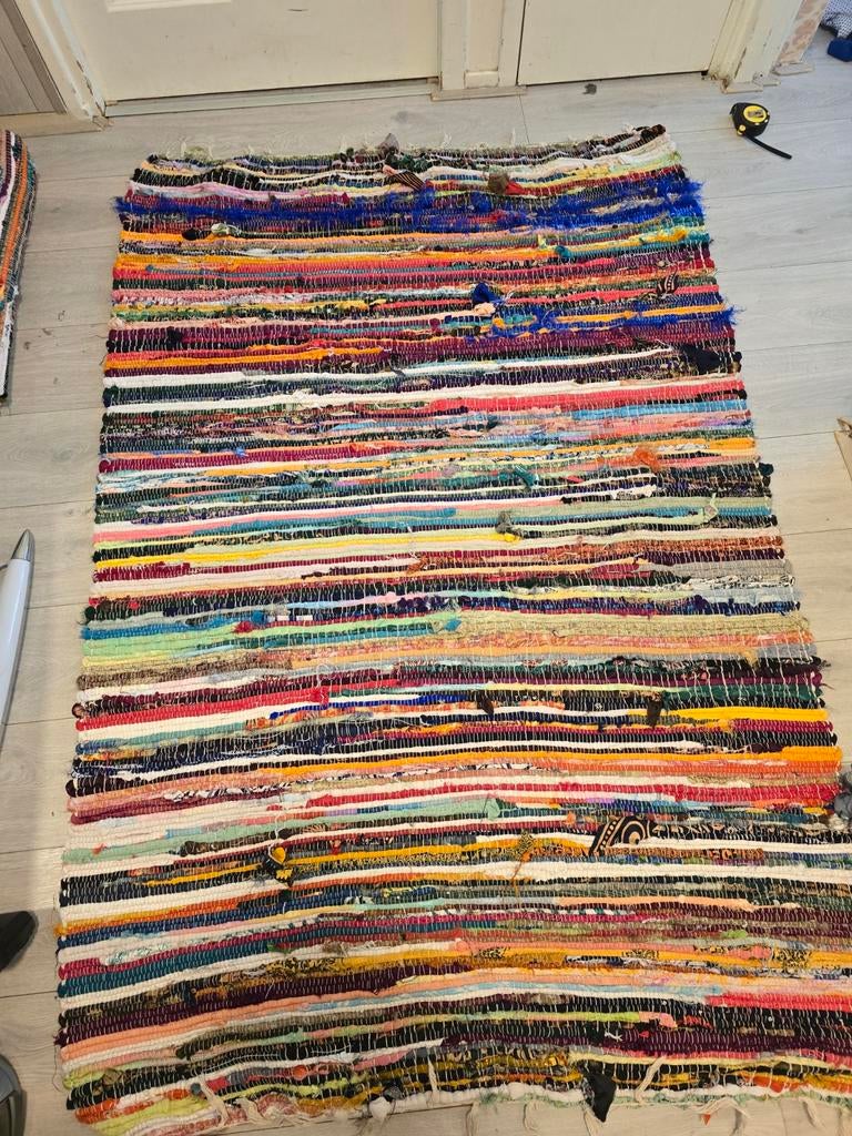 2x Vloerkleed 180x120 cm - Verschillende Kleuren, 100 tot 150 cm, Ophalen of Verzenden, Bohemian, Kleurrijk, Patchwork, 150 tot 200 cm