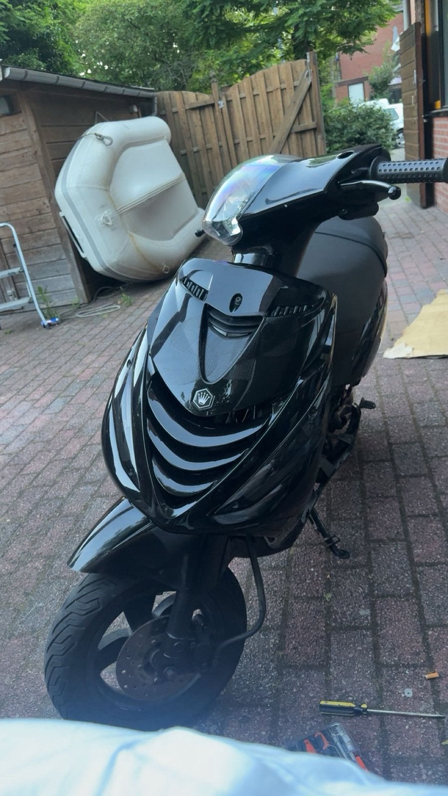 Zip 70cc 2005 frame, Fietsen en Brommers, Scooters | Piaggio, Zo goed als nieuw, Zip, Tweetakt, Ophalen