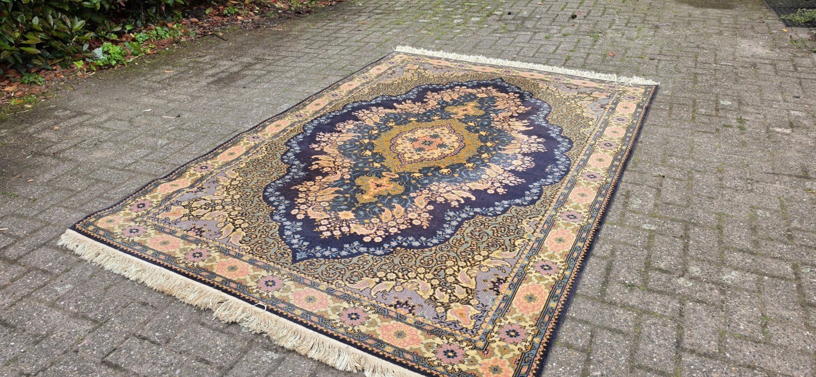 Prachtig groot vintage Perzisch wollen tapijt 240x170!, Huis en Inrichting, Stoffering | Tapijten en Kleden, Perzisch, 150 tot 200 cm