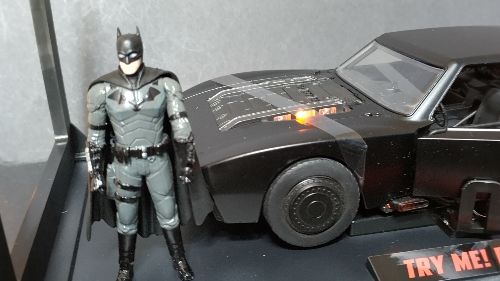 Batmobile The Batman 2022 1:18 Jada With lights Pol, Overige merken, Auto, Verzenden, Nieuw