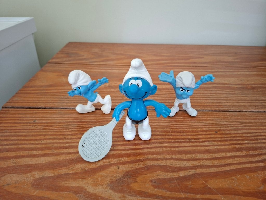 Smurfen poppetjes McDonalds, Verzamelen, Ophalen of Verzenden, Gebruikt, Verschillende Smurfen, Poppetje, Figuurtje of Knuffel