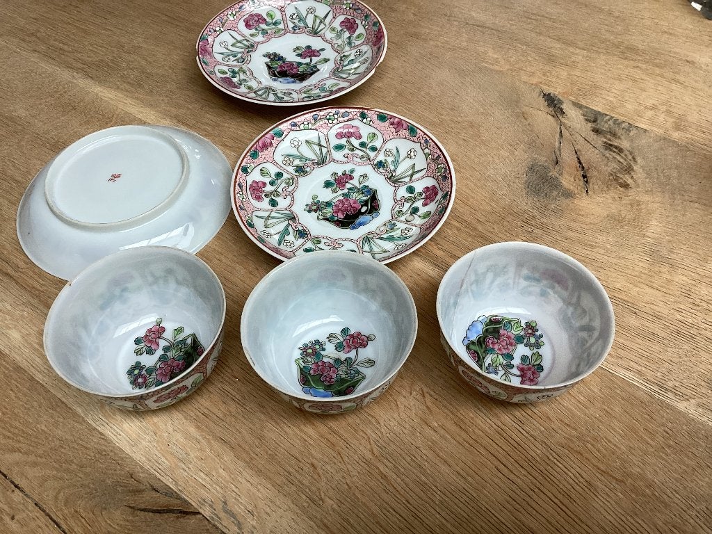 Chinese kopjes antiek, Antiek en Kunst, Ophalen of Verzenden