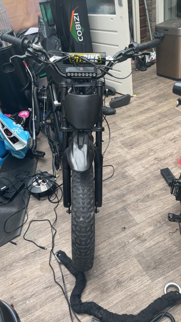 Fatbike met 750W motor - opknapper, Fietsen en Brommers, Elektrische fietsen, Ophalen, Gebruikt, Overige merken