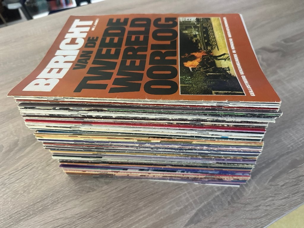 Tijdschrift "Bericht van de Tweede Wereldoorlog" Compleet, Verzamelen, Ophalen of Verzenden, Overige soorten, Nederland, Boek of Tijdschrift