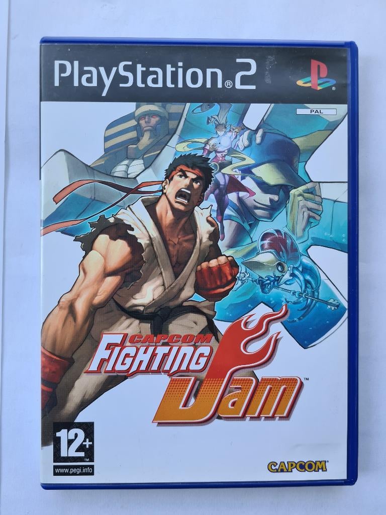 CAPCOM fighting jam, Spelcomputers en Games, Games | Sony PlayStation 2, Gebruikt, Vechten, 1 speler, Ophalen of Verzenden