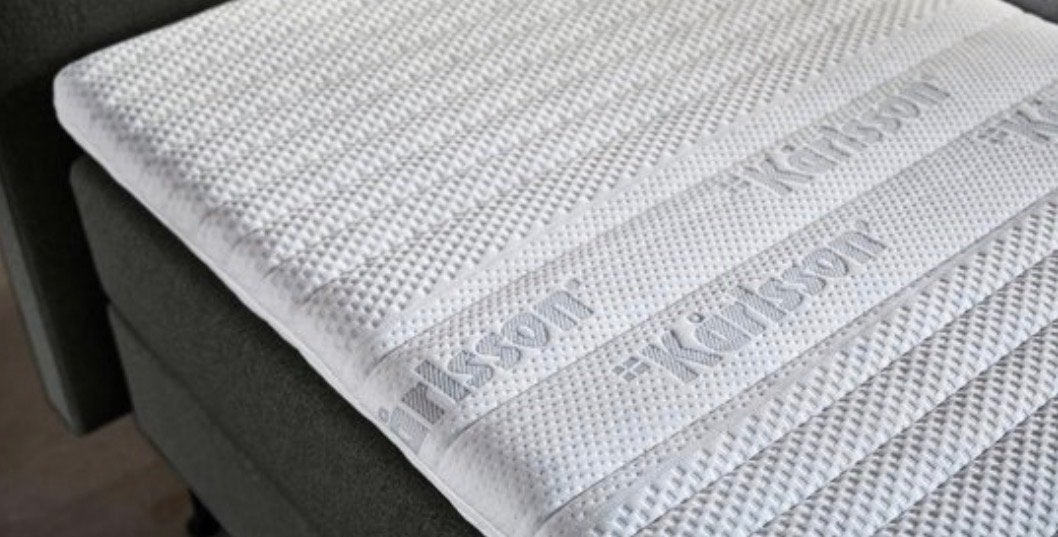 2x Karlsson matras topper 90x210 cm, Ophalen, 210 cm, Tweepersoons, Zo goed als nieuw