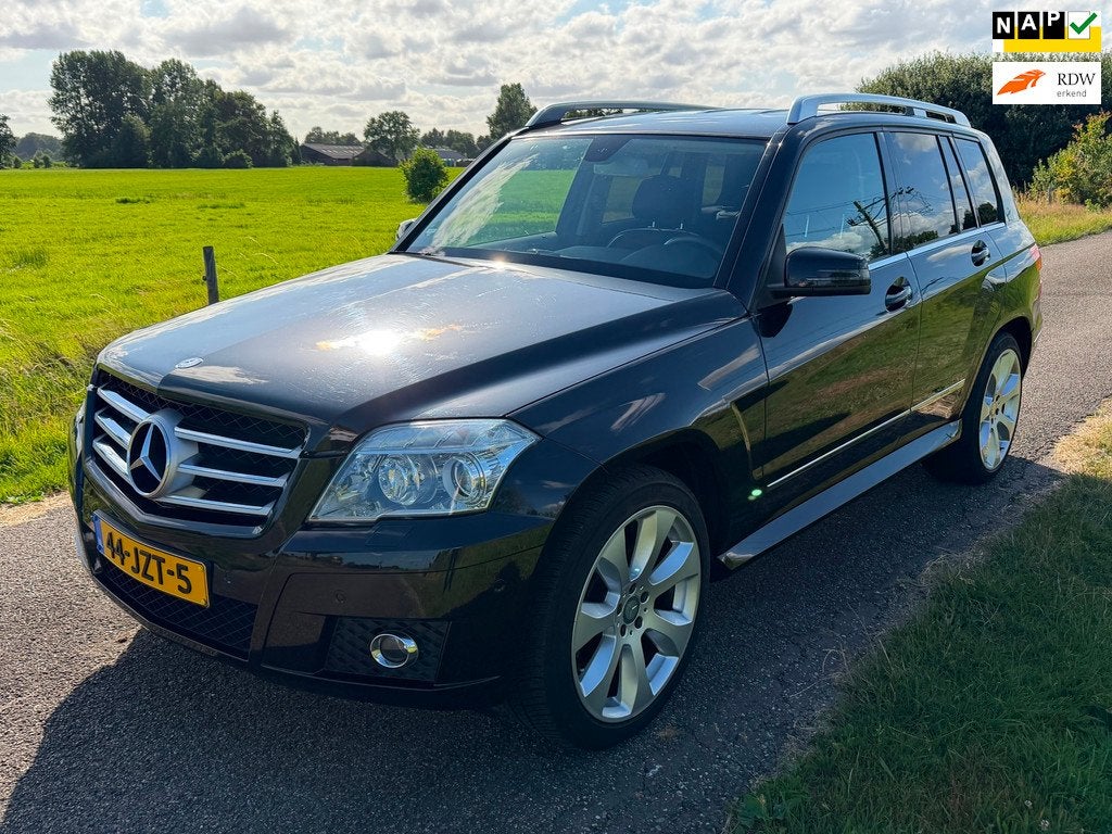 Mercedes-Benz GLK-klasse 350 4-Matic GLK350, Auto's, Mercedes-Benz, Automaat, Gebruikt, 2000 kg, Zwart