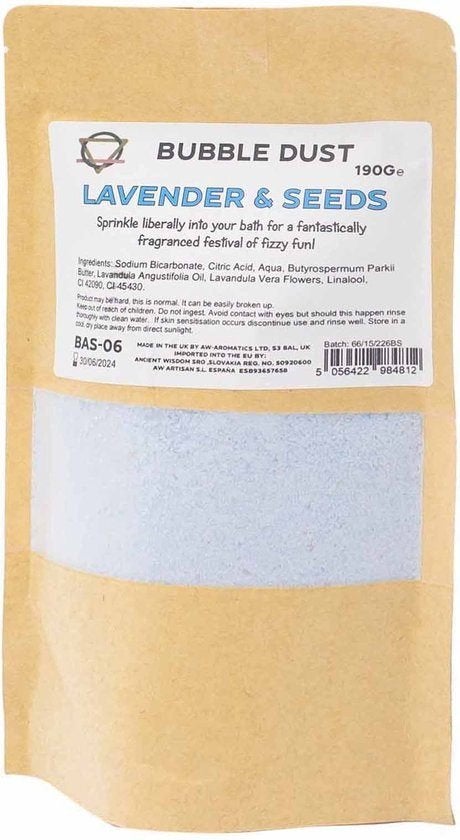 Badpoeder - Lavendel - 190 gram - Bruispoeder - Bad Bomb, Ophalen, Overige kleuren, Overige merken, Overige typen