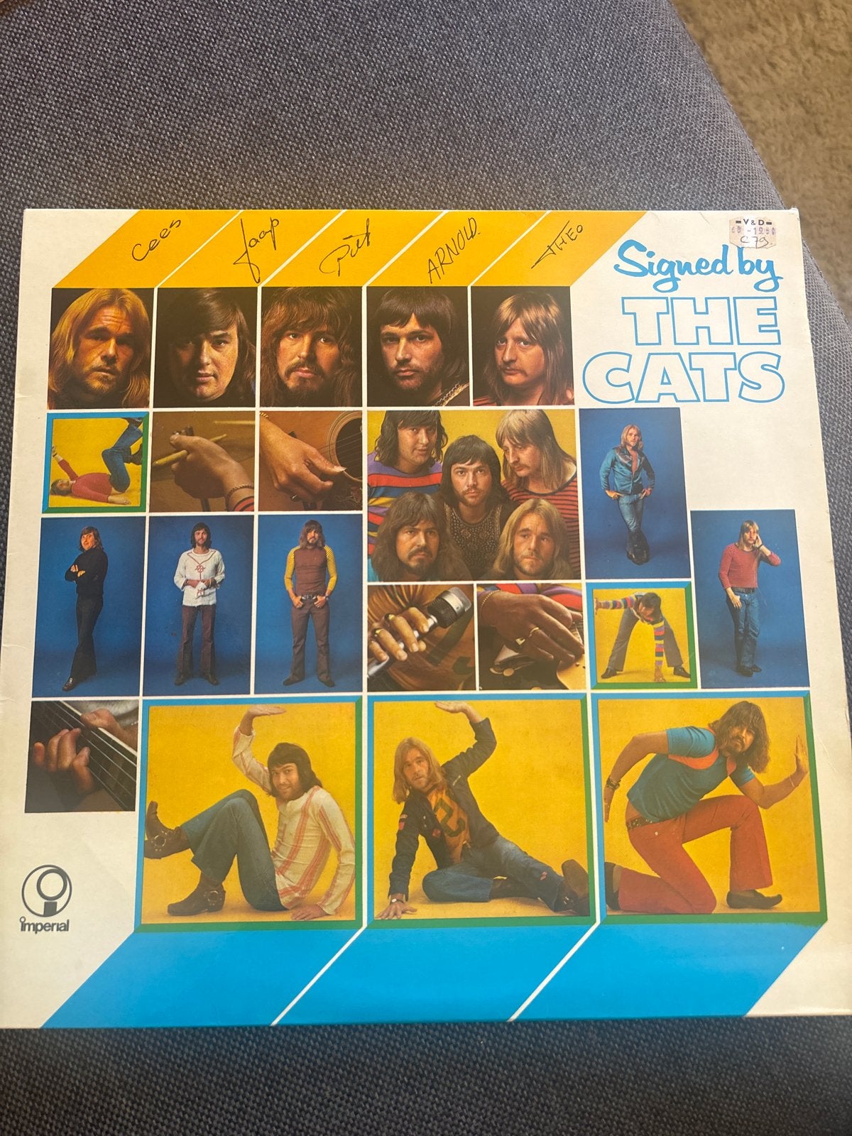 The Cats - Signed by The Cats LP (1972), Ophalen, LP, Gebruikt, Pop