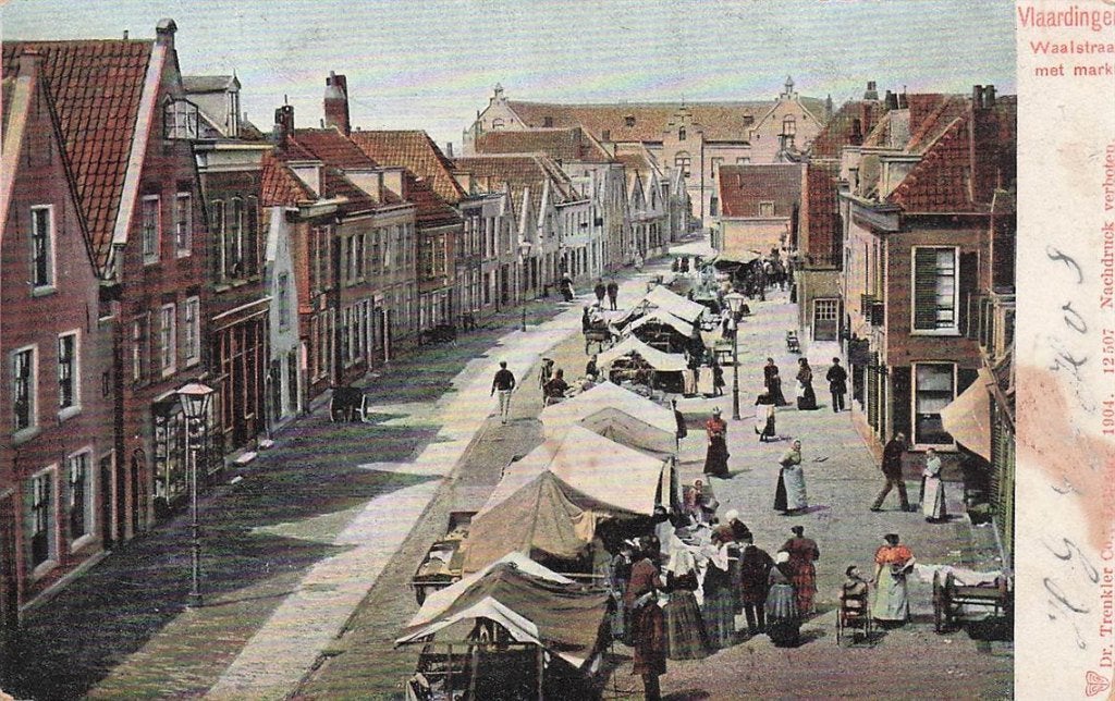702-425-019 Waalstraat Vlaardingen, Verzenden, Voor 1920, Zuid-Holland