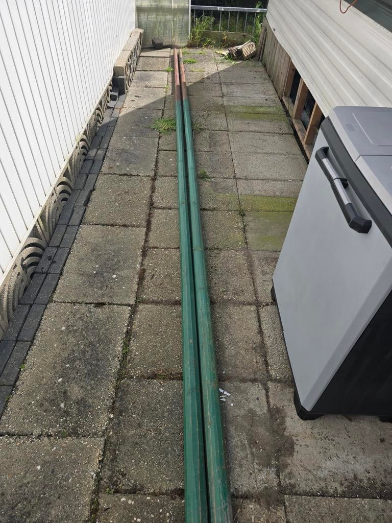 Meerpalen, Ophalen, 250 cm of meer, Planken
