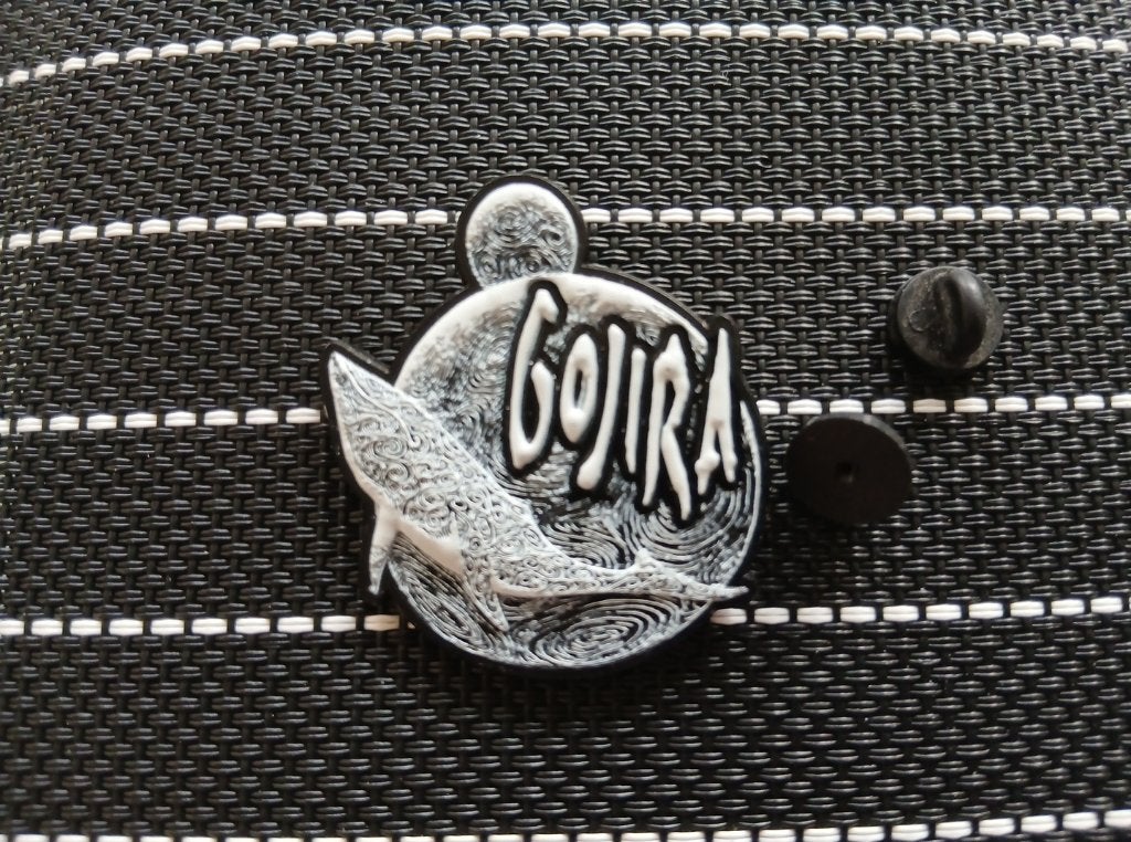 Gojira From Mars to Sirius mooie 3d pin speld badge   metal, Verzenden, Nieuw, Overige typen