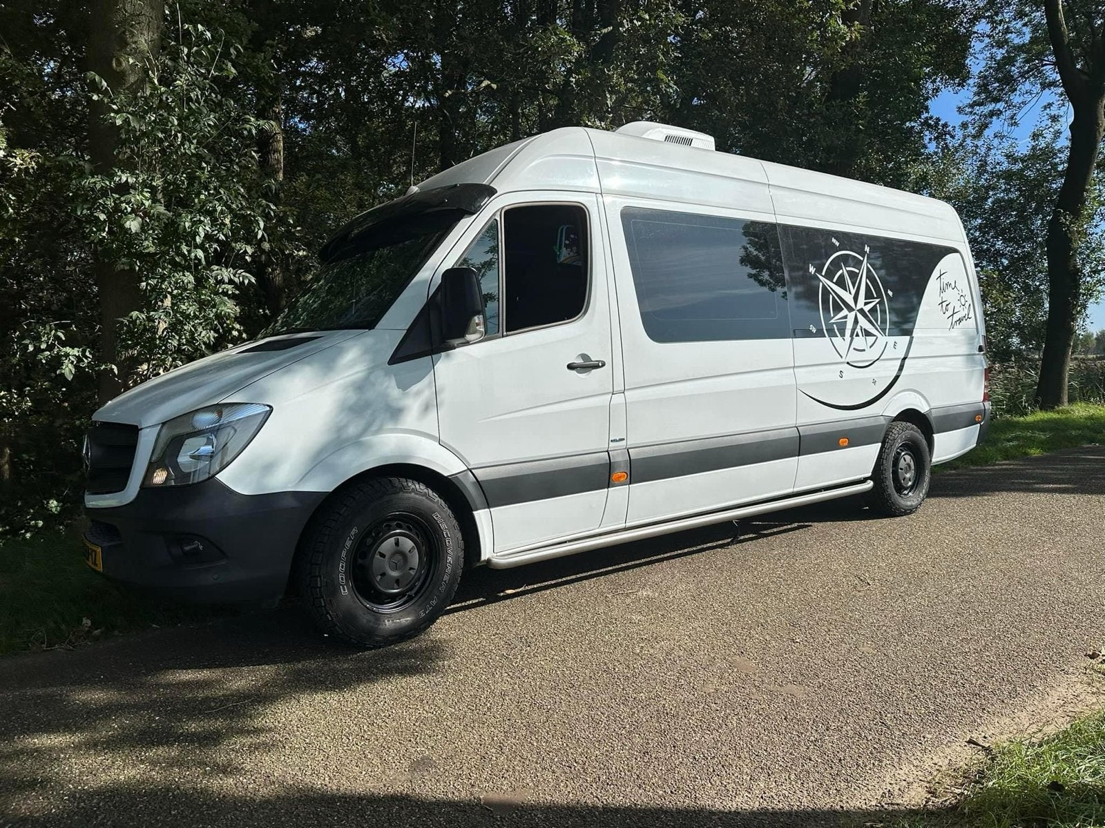 Mercedes-Benz Sprinter Camper, Buscamper of Camperbus, Reservewiel, Mercedes-Benz, Particulier