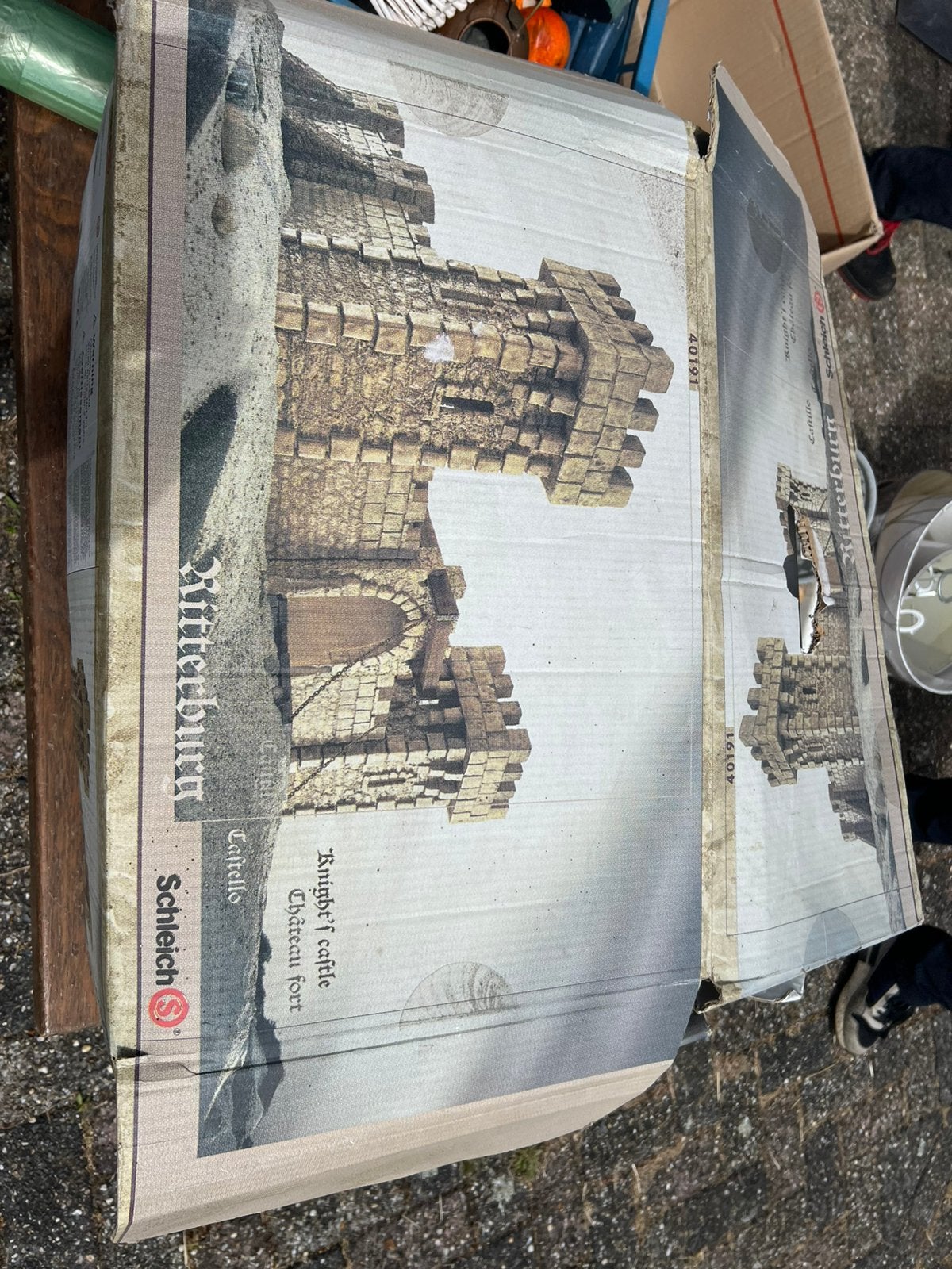 Schleich kasteel / ridderburg groot, Ophalen of Verzenden, Zo goed als nieuw