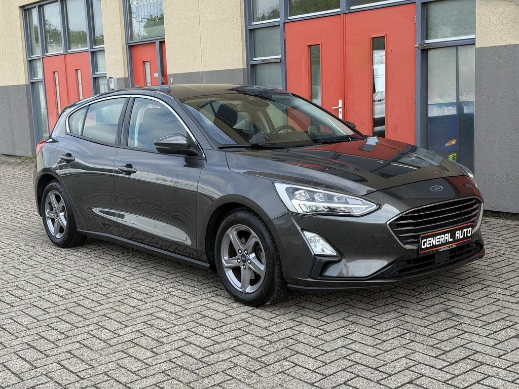 Ford Focus 1.0 EcoBoost Titanium X AUTOMAAT, LED, LINE, Auto's, Gebruikt, Bedrijf, 3 cilinders, Zilver of Grijs