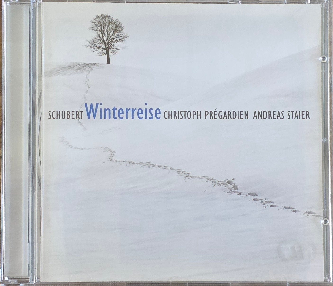 Nieuwstaat! Schubert: Winterreise - Prégardien, Staier (CD), Cd's en Dvd's, Cd's | Klassiek, Ophalen of Verzenden, Romantiek, Zo goed als nieuw