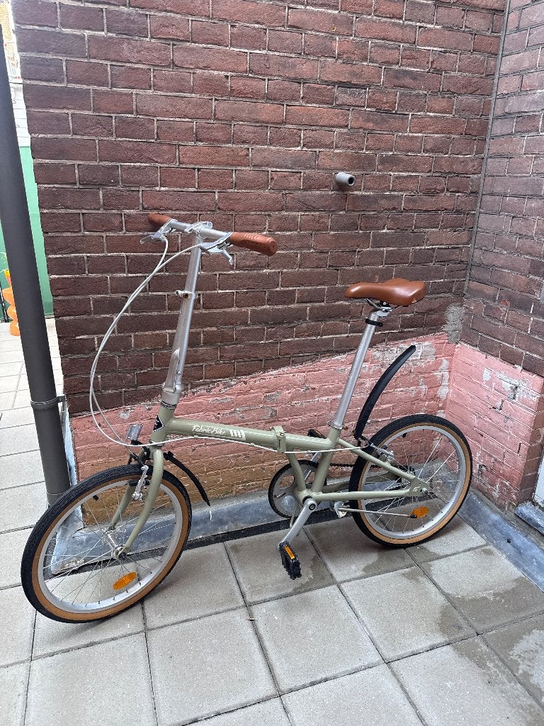 Vouwfiets Fabric Bike, Velgrem, Zo goed als nieuw, Totaal opvouwbaar, Dames