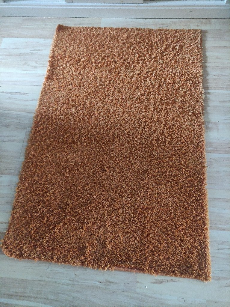 terracotta vloerkleed 2x, Gebruikt, 100 tot 150 cm, Oranje, Rechthoekig