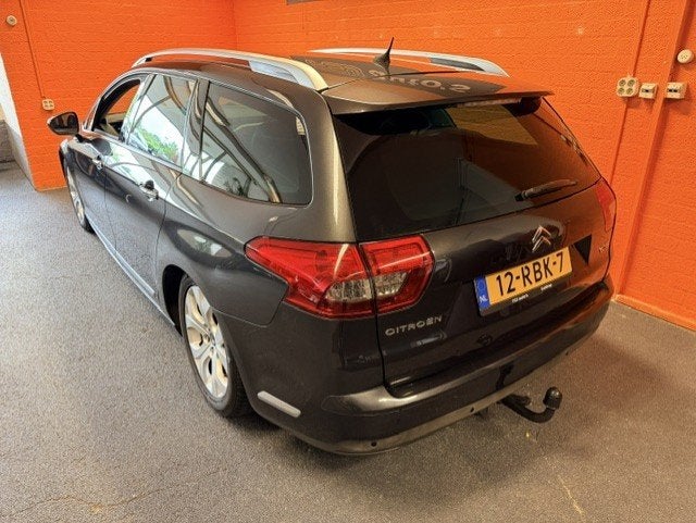 Citroen C5 Tourer 1.6 THP / AUTOMAAT / BUSINESS / VOL OPTIES, Auto's, Citroën, Euro 5, Gebruikt, Zwart, Leder en Stof
