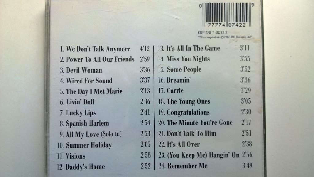 Cliff Richard - Remember Me, Ophalen of Verzenden, Zo goed als nieuw