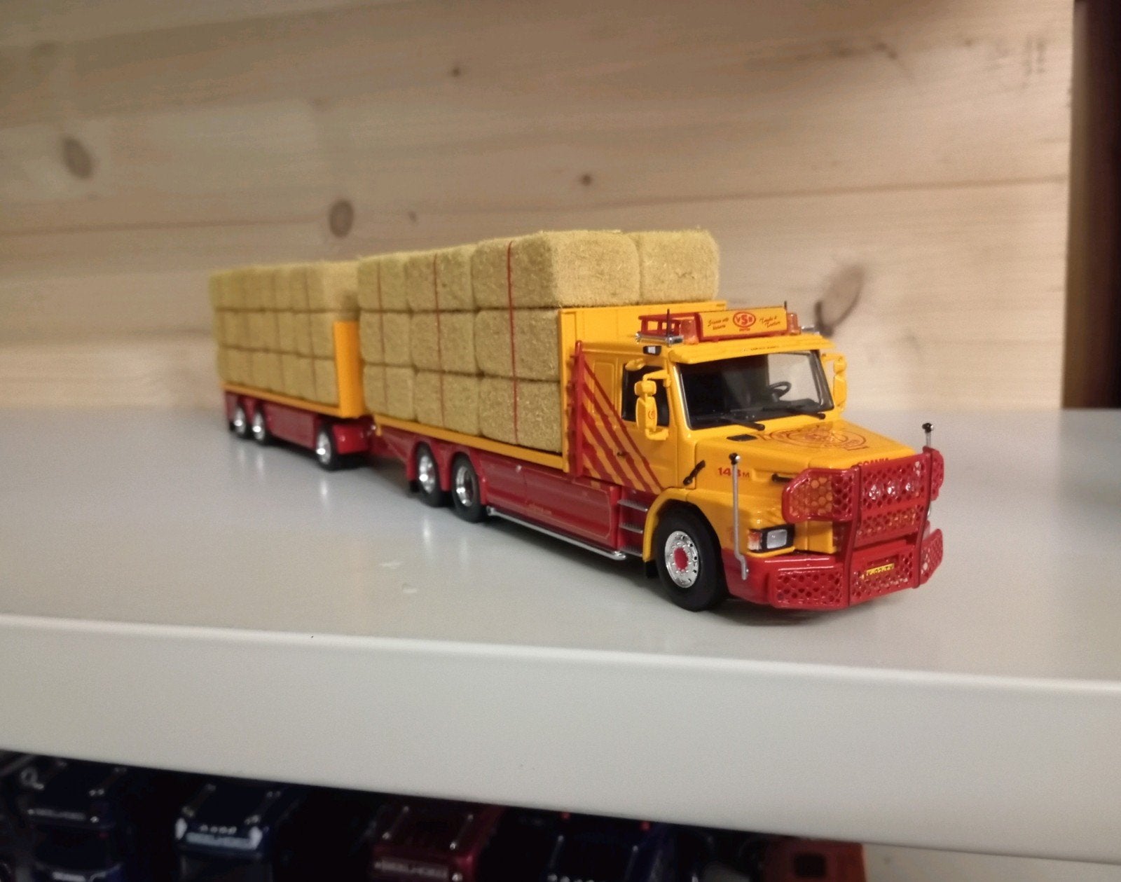 Scania T143 VSB Groep combinatie Tekno, Hobby en Vrije tijd, Modelauto's | 1:50, Ophalen of Verzenden, Nieuw, Bus of Vrachtwagen
