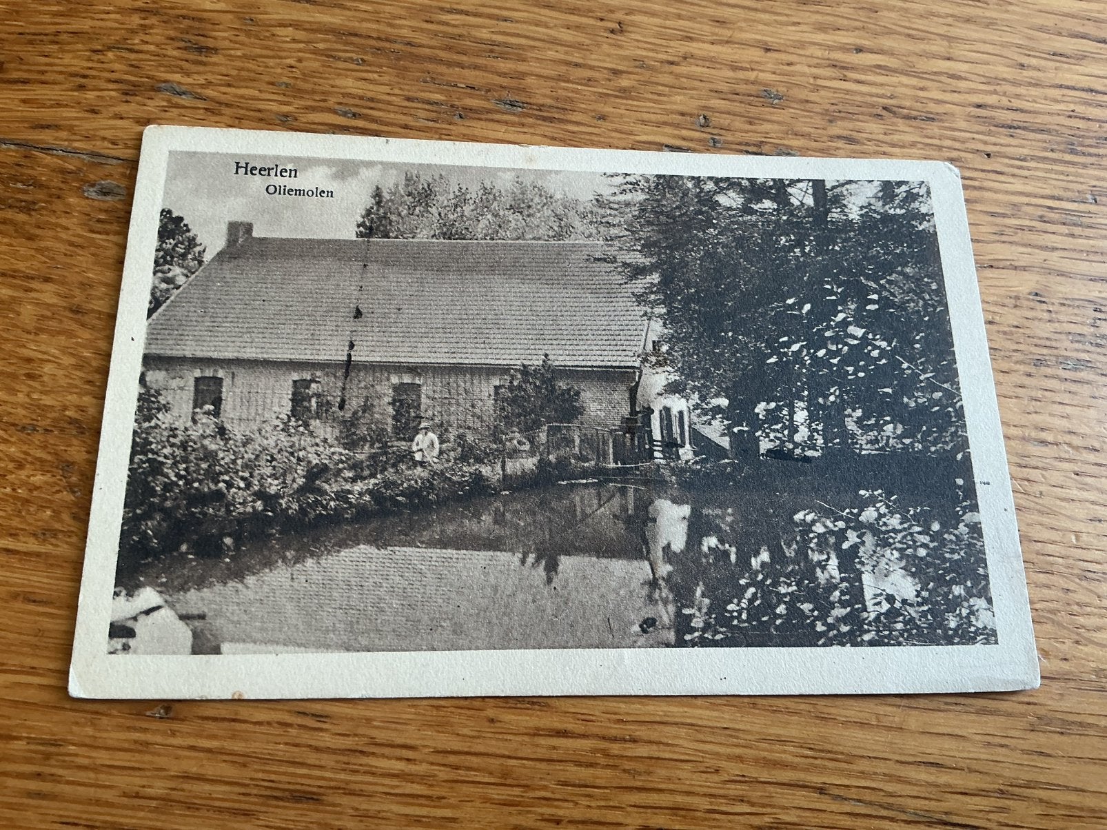 V307 Heerlen Oliemolen, Ophalen of Verzenden, 1940 tot 1960, Limburg