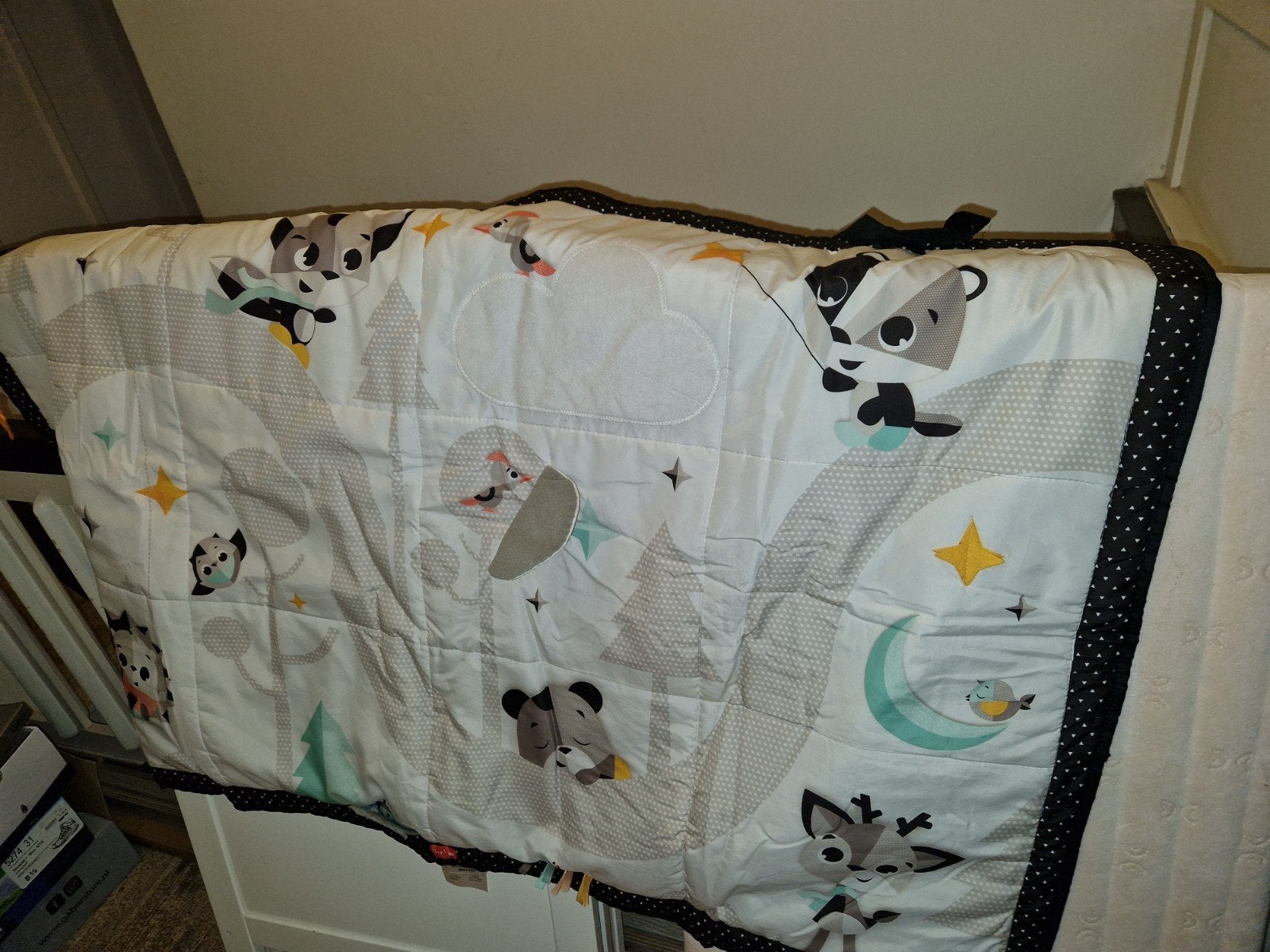 Boxkleed met leuke dierenprint, Ophalen, Gebruikt