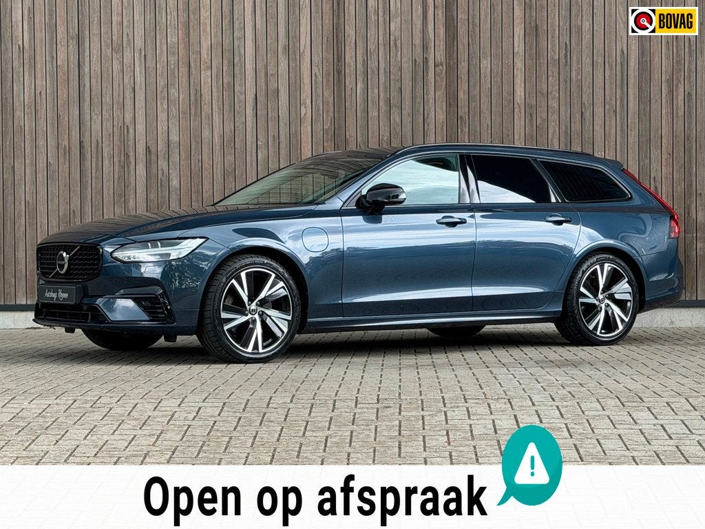 Volvo V90 2.0 T6 Plug-in hybrid AWD Plus Dark / Trekhaak /, Automaat, Zwart, 4 cilinders, 1969 cc