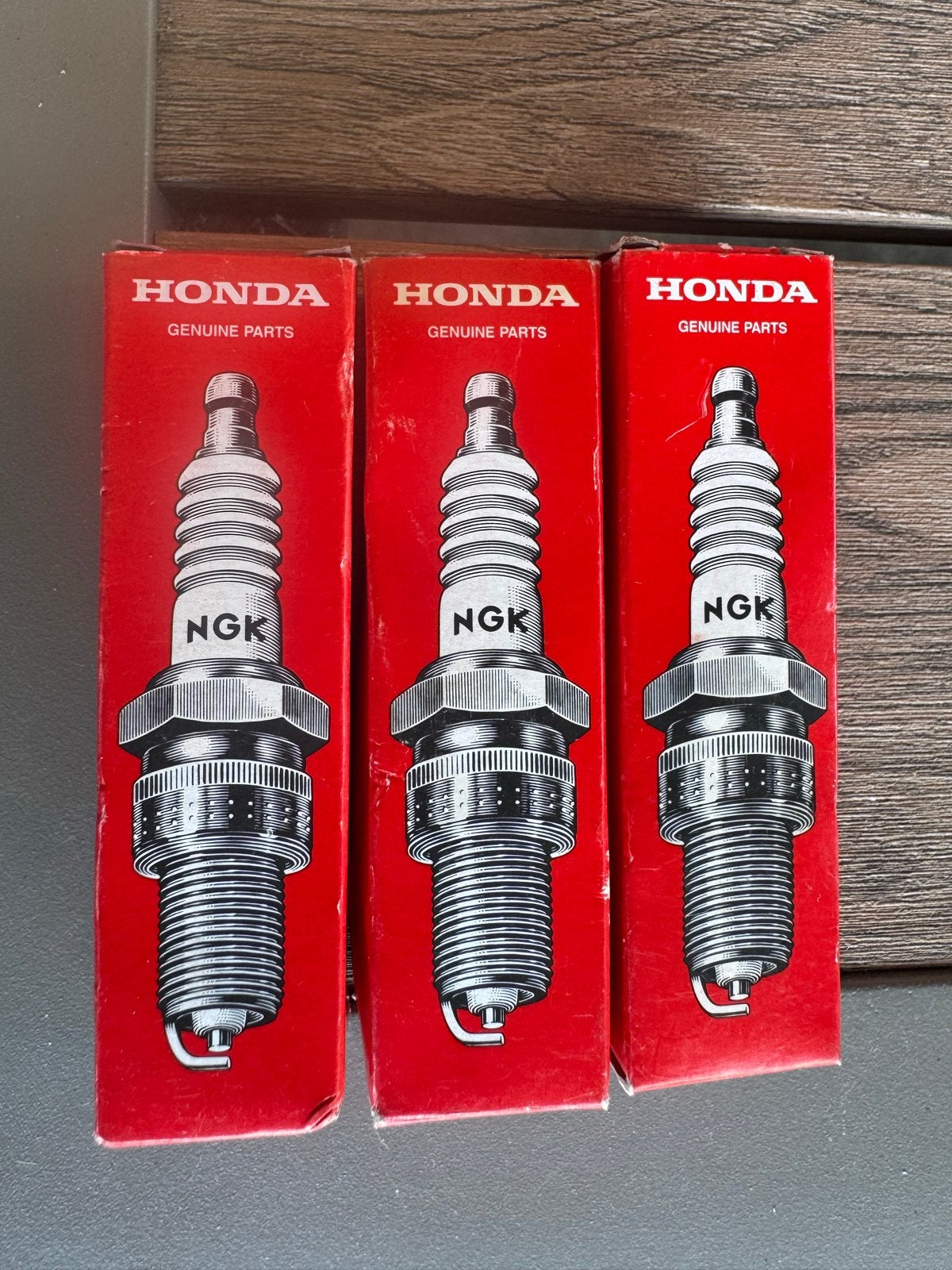 Nieuwe Honda NGK bougies (3 stuks) - Originele onderdelen, Ophalen of Verzenden, Nieuw, Honda