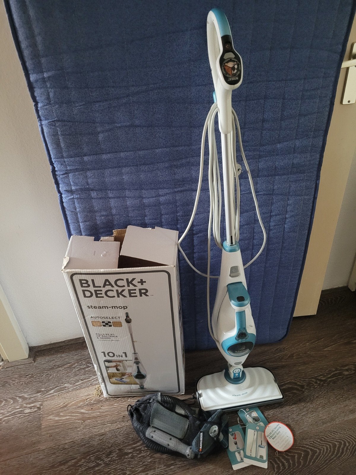 Black & Decker stoomreiniger 10 in 1, Witgoed en Apparatuur, Stofzuigers, Zo goed als nieuw, Ophalen