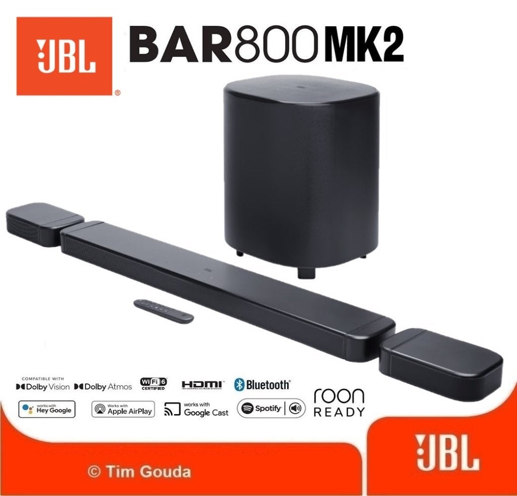 ✅ JBL BAR 800 MK2 Soundbar - Dolby Atmos - NIEUW, Audio, Tv en Foto, Soundbars, Ophalen of Verzenden, Bluetooth, Nieuw