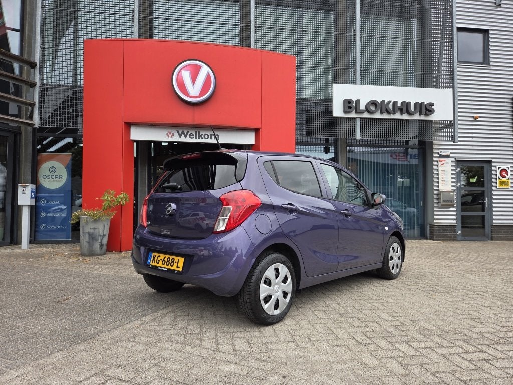 Opel KARL 1.0 ecoFLEX Edition (bj 2016, automaat), Stof, Gebruikt, Overige kleuren, 23 km/l