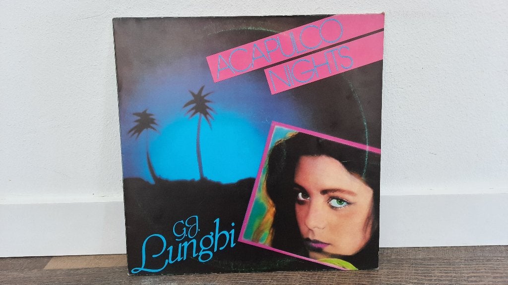 G.J. Lunghi – Acapulco Nights LP Maxi, Italo Disco, Gebruikt, Ophalen of Verzenden, Pop, 12 inch